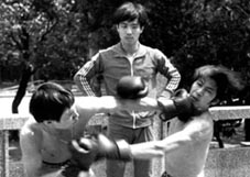 Sifu Kong was teaching  Full-contact 1980 Chna